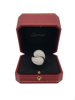 Cartier Diamond Bombe Bypass Ring